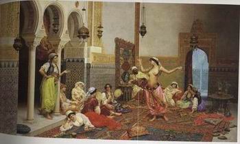 Arab or Arabic people and life. Orientalism oil paintings 49